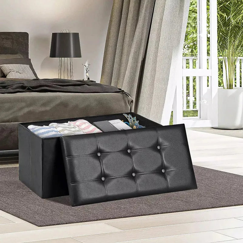 Banqueta Puff Banqueta Baul Puff Puff Organizador Banco Baul Negro Okshop Organizador Puff Pie Cama Banqueta Baul Silllones Puff Taburete Plegable Banco Organizador Negro Taburete Negro