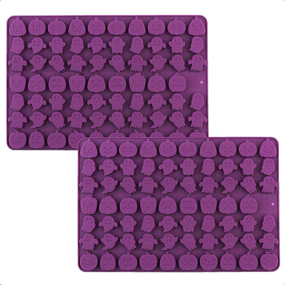 Moldes Silicona Para Chocolate Pack2 Molde Calabaza Hallowee Al Azar