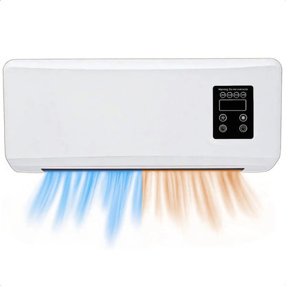 Calentador Electrico Calefactor De Pared Calefactor Portatil Blanco