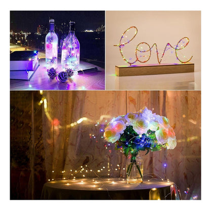 Guirnalda Solar 100 Led Luces Hada Solares Navidad 10 Metros