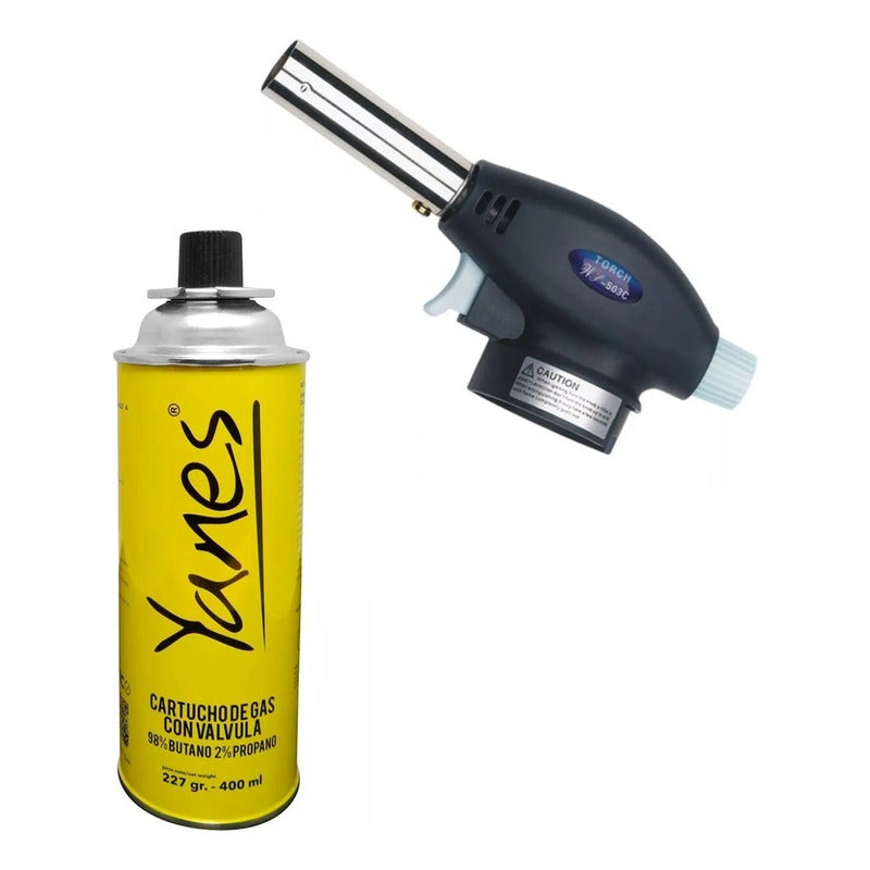 Soplete Reposteria Soplete Camping Soplete Multiuso + Gas