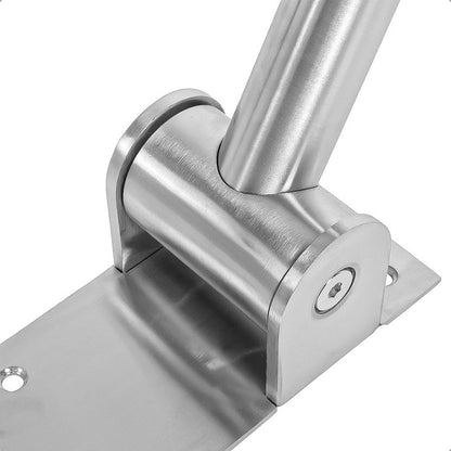 Barra De Seguridad Para Discapacitados Barra De Apoyo Agarre Metal/gris
