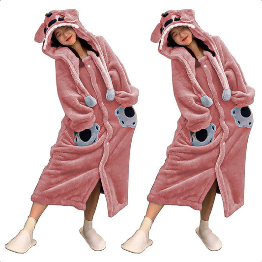 Pijama Invierno Pack 2 Poleron Angel Chiporro Pijama Adulto Unico