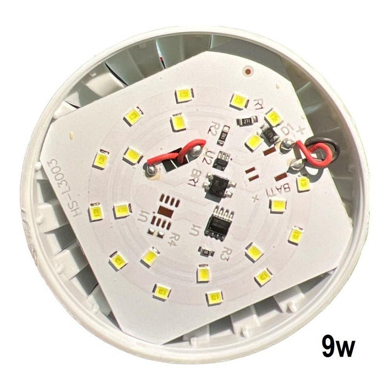 Ampolleta Led Genérica Inteligente Bulbo Color Blanco 9w 220v