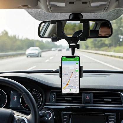 Pack 2 Soporte Auto Celular Soporte De Celular Auto Soporte Negro