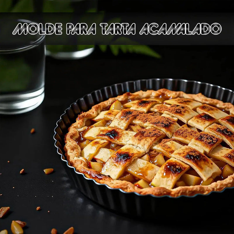 Molde Para Tartaletas Molde Desmontable 28cm Molde Para Pie Okshop Molde Para Tarta Desmontable Molde Antiadherente Sartén Para Tartas Plato Redondo Acanalado Molde Tartaleta 28 Cm Moldes Gris
