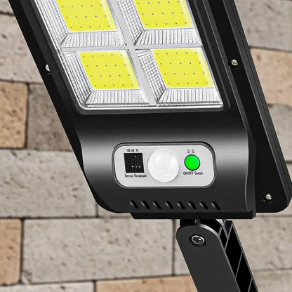 Pack 2 Foco Led Solar Foco Solar Exterior Focos Foco Solar Negro Blanco Frío