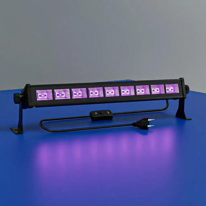 Pack X4 Luz Ultravioleta Luces Para Fiestas Barra Luz Negra