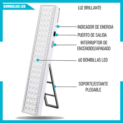 Pack X2 Luces De Emergencia Luces De Emergencia Recargable