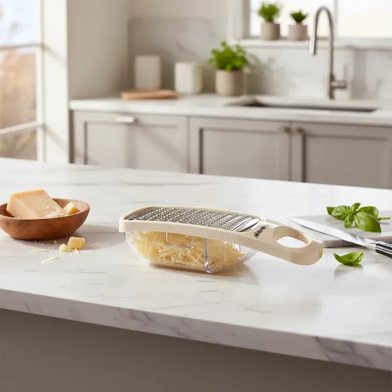 Rallador Queso Keep Rallador Recipiente Ralladores Keep Beige