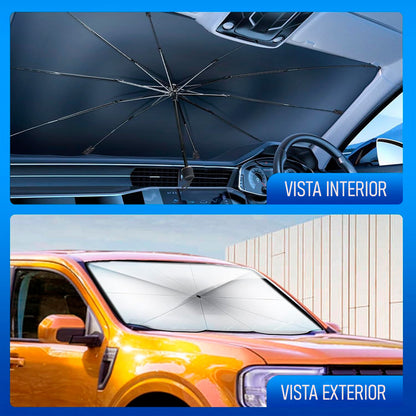 Quitasol Para Autos Cortina Auto Protector Solar Para Auto Negro