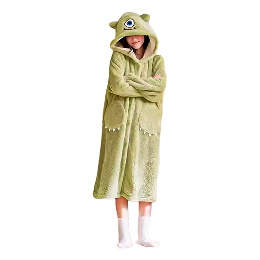 Pijama Invierno Poleron Monster Chiporro Pijama Para Adulto