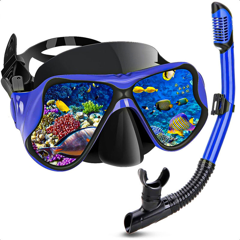 Mascara Snorkel Mascara De Buceo Snorkel Mascara De Buceo Azul