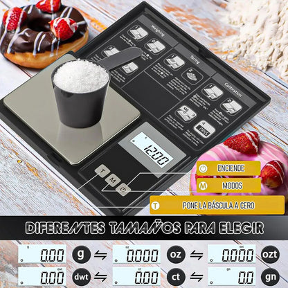 Balanza Digital Gramera De Precision Bascula Digital 500g Okshop Mini Báscula Electrónica Báscula Digital De Bolsillo Báscula De Gramos Mini Báscula Digital De Gramos Gramera 500 Gramos Gramera