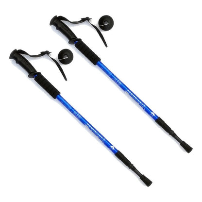 Bastones De Trekking Baston Montañismo Plegables Individual Baston Trekking Antishock Plegable Palos Trekking Mango Antideslizante Baston Trekking Aluminio Ajustable Rojo Okshop