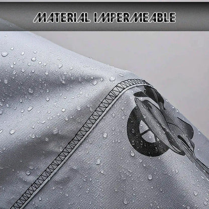 Pack 4 Funda Para Bici Protector Motocicleta Funda Bicicleta Gris Unica