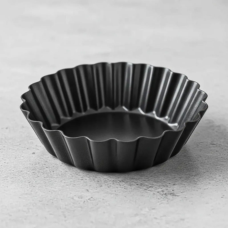 Pack 24 Moldes Mini Tartaleta Molde Desmontable 8cm Moldes Gris