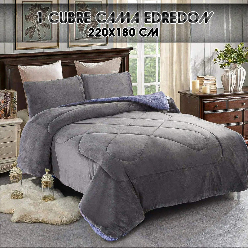 Plumon Edredon De Cama Cubrecama Chiporro Cobertor 180x220cm Modelo 12
