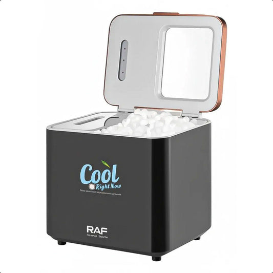 Maquina De Hielo Máquina Portátil Para Hacer Hielo Hielera Negro