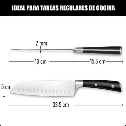 Cuchillo Chef Profesional Cuchillo Santoku Cuchillo Cocina