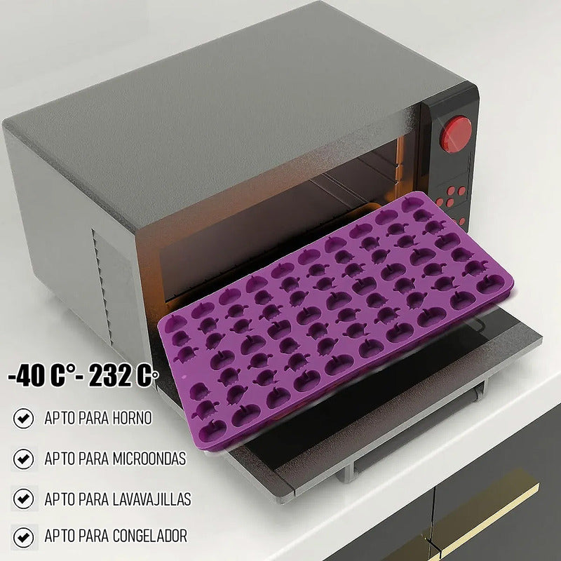 Moldes Silicona Para Chocolate Pack2 Molde Calabaza Hallowee Al Azar