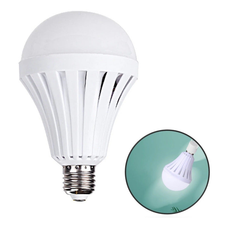 Ampolletas Recargable Inteligente Ampolleta Led 12w E27