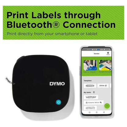 Etiquetadora Dymo Portátil Térmica Con Bluetooth Y Sin Pilas Incluidas Negro