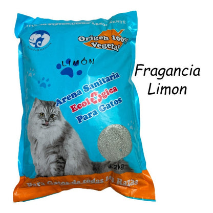 Arena Arenero Para Gatos Baño Sanitario Aromatizado 3.2 Kg