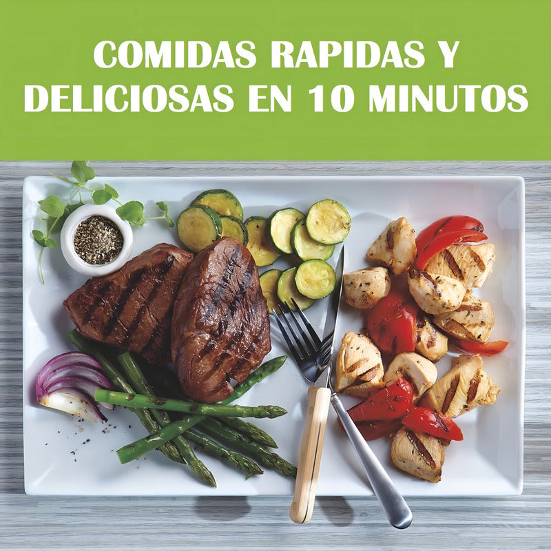 Tostadora Panini Tostadoras Electricas Sanguchera Grill Sánd Color Metal