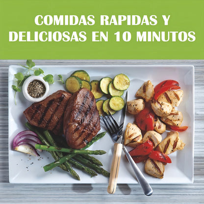 Tostadora Panini Tostadoras Electricas Sanguchera Grill Sánd Color Metal