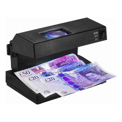 Detector De Billetes Falsos Uv Y Luz Led Maquina Detector