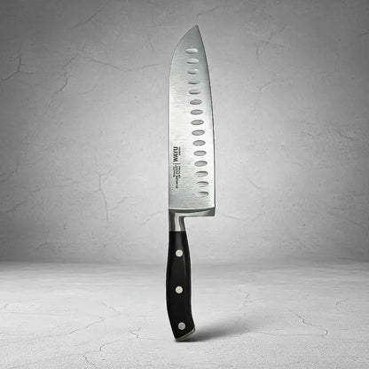 Cuchillo Chef Profesional Cuchillo Santoku Wayu Cuchillo Coc Negro