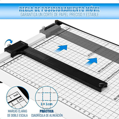 Guillotina Papel A4 Guillotina Multifuncional Cortador Papel