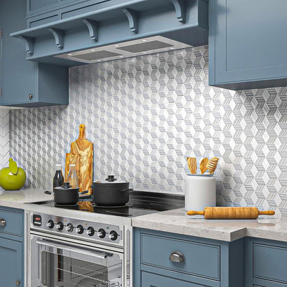 Pack 2 Papel Antigrasa Cocina 3 Metros Papel Aluminio Tapiz