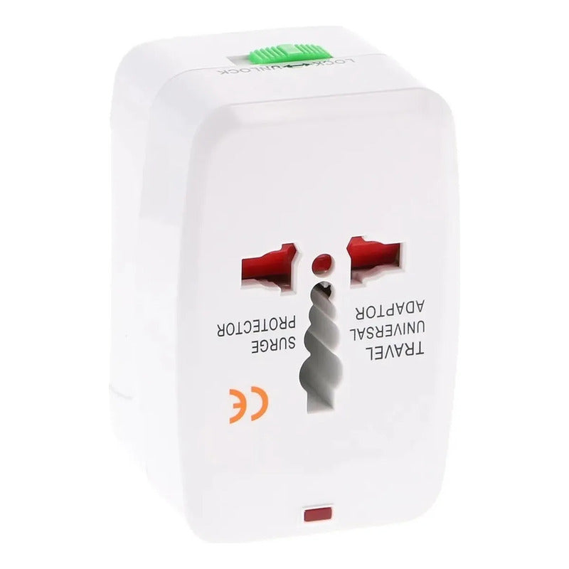 Pack 2 Adaptador De Enchufe Americano Conector Universal Europeo Enchufe Americano Adaptador Universal De Enchufe Para Viajes Adaptador Enchufe Australia Adaptador Enchufe Viaje Okshop