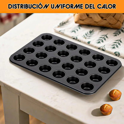 Pack 3 Moldes Cupcakes Moldes 24 Cupcake Moldes Reposteria Gris
