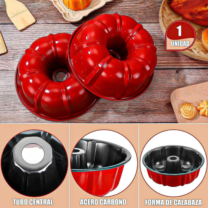 Moldes De Queque Molde Para Torta Molde Hueco Pack 2 Molde Rojo