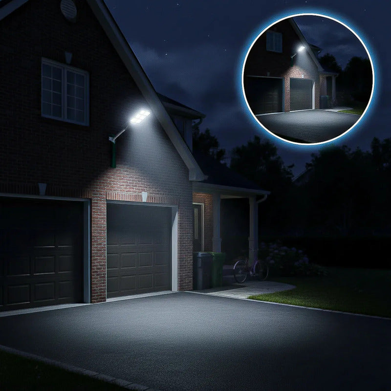 Foco Solar 120w Foco Solar Exterior Foco Led Solar 120w Foco Gris Oscuro Fría