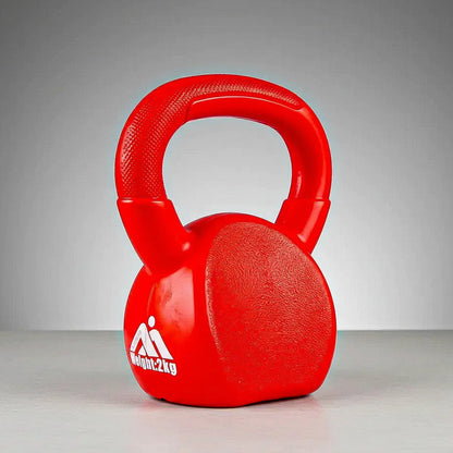 Pesa Rusa 2 Kg Pesa Kettlebell 2 Kg Pesas Crossfit 2kg Pesa Rojo