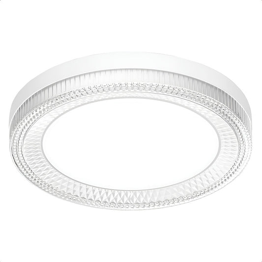 Lamparas Dormitorio Techo Foco Led 24w Foco Led Sobrepuesto Blanco