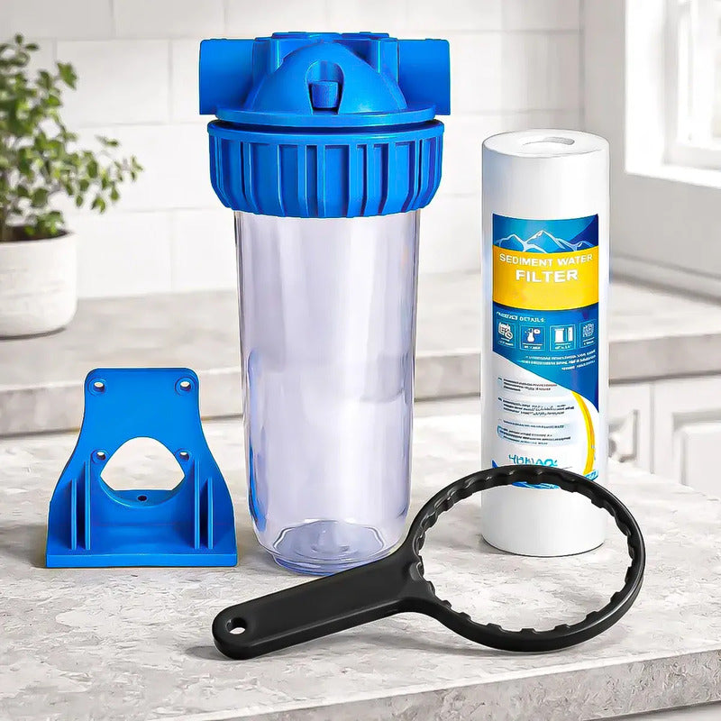 Filtros Para Agua Sistema De Filtro De Agua Purificador Agua Azul