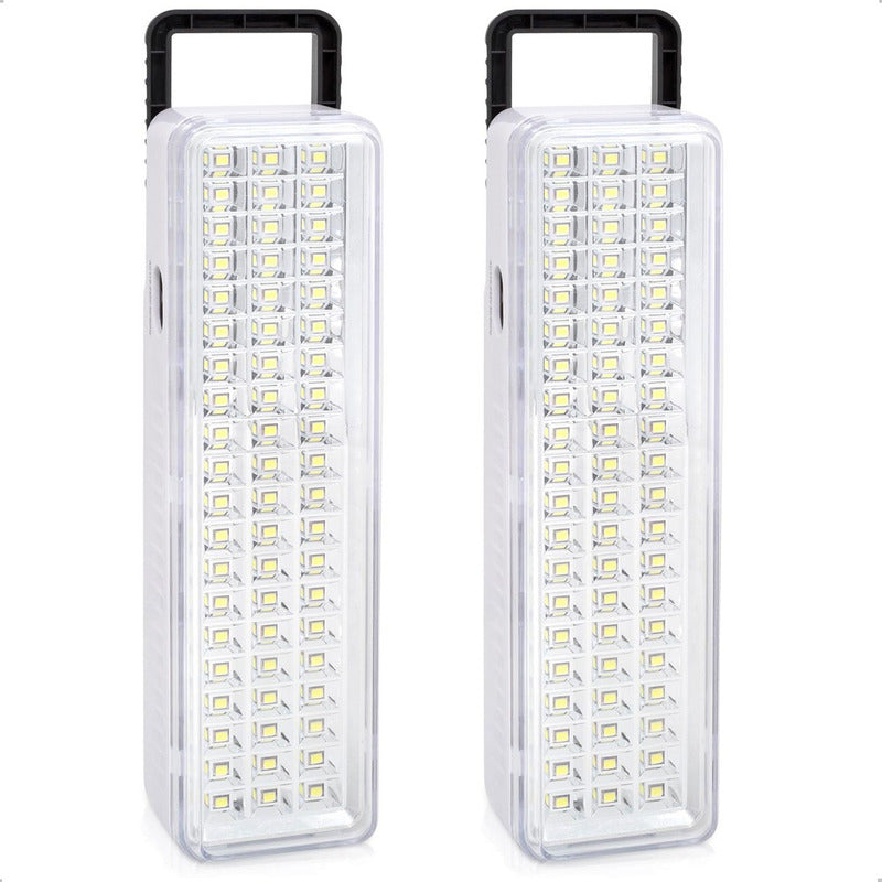 Pack X2 Luces De Emergencia Luces De Emergencia Recargable