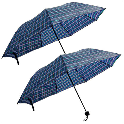 Paragua Paragua Sombrilla Paraguas Plegable Pack 2 Sombrilla Modelo 6 Líneas