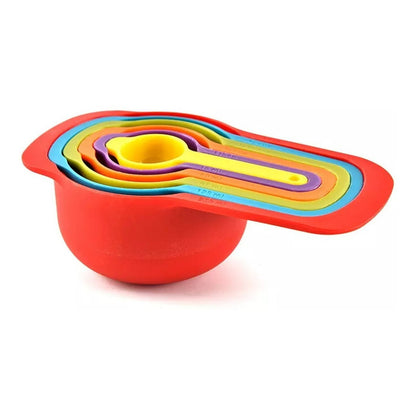 Set Cuchara Medidora Gramos Cuchara Y Taza Medidora 6 Pza Surtidos
