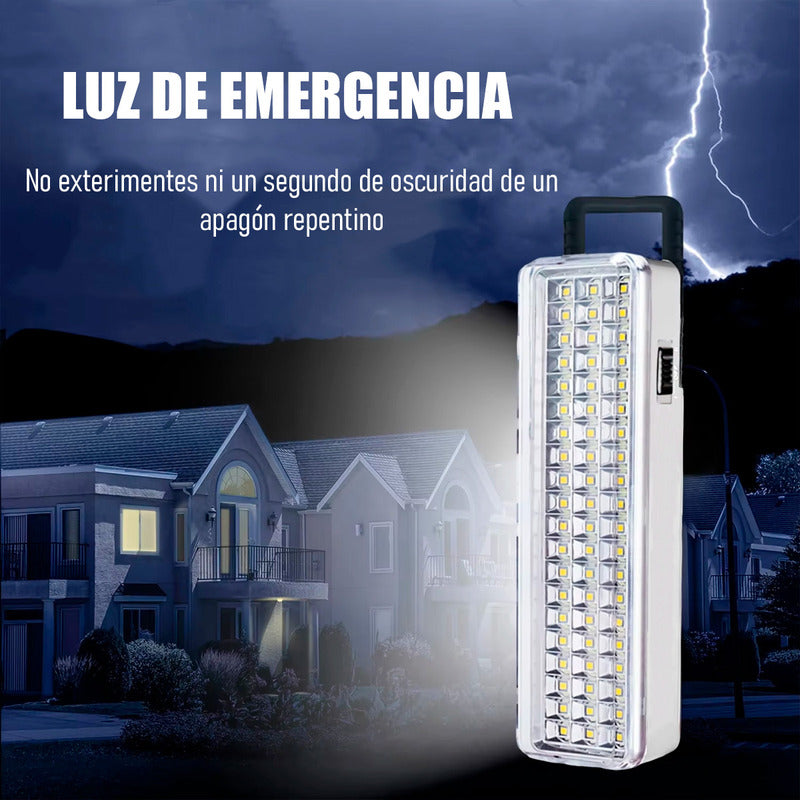 Pack X2 Luces De Emergencia Luces De Emergencia Recargable