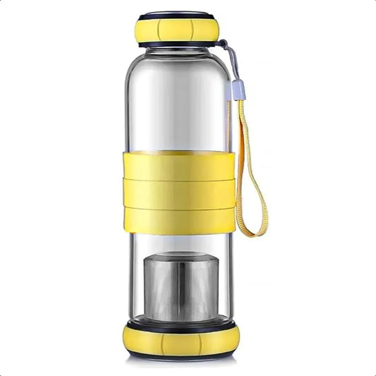 Infusor Te Botella Infusor Botella Infusora Infusor Te 500ml Amarillo