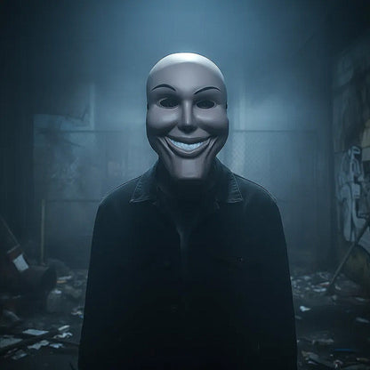 Máscara La Purga Máscara De Halloween Disfraz Mascaras Hallo Rosa La Purga Sonrisa