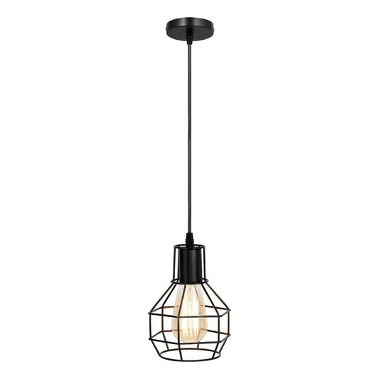 Lampara Techo Colgante Lamparas Colgantes Rusticas Lamparas Negro