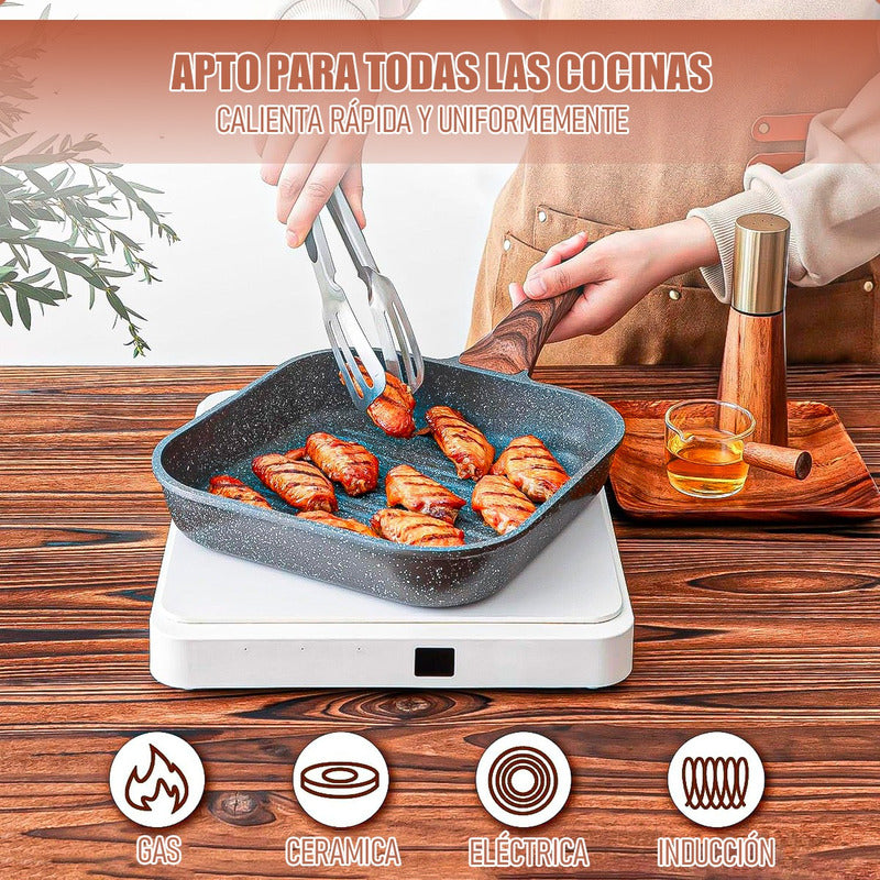 Sarten Keep Sartenes Antiadherentes Sarten Grill 28cm Sarten Rokka