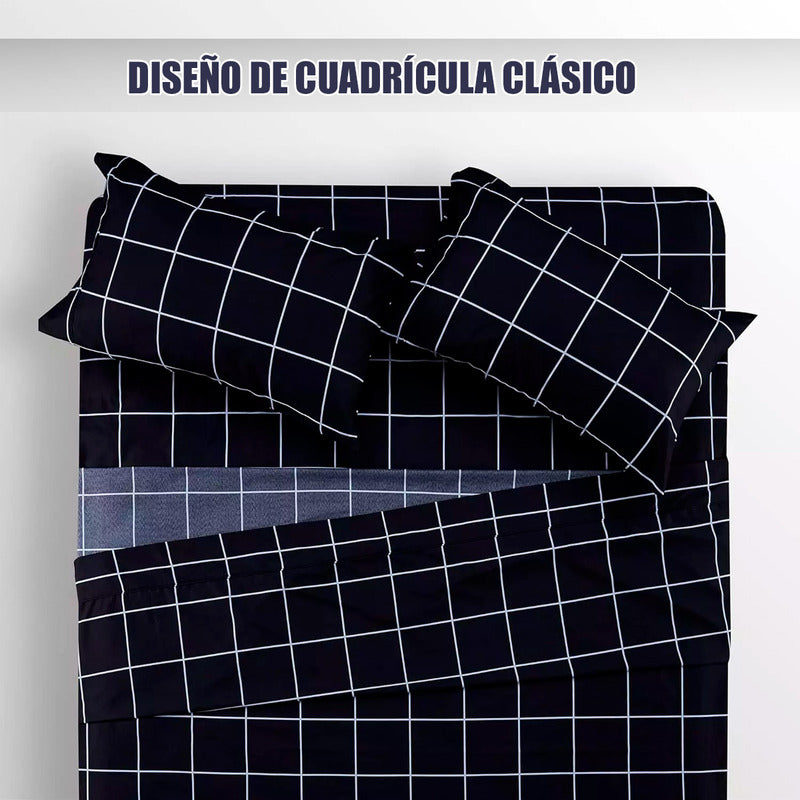Juego De Sábanas Sabanas 2 Plazas Sabana Fundas Almohadas